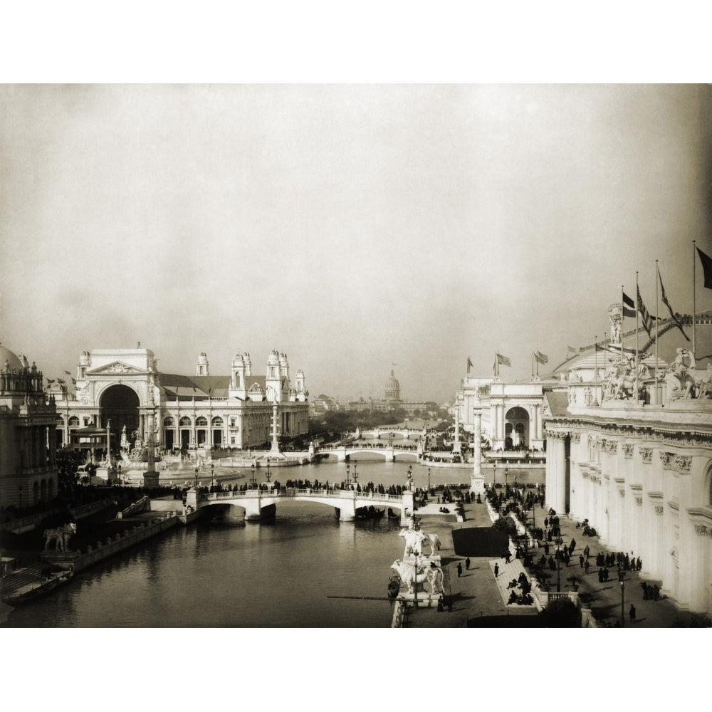 Exposition Grounds At The 1893 WorldS Columbian Exposition History Image 2