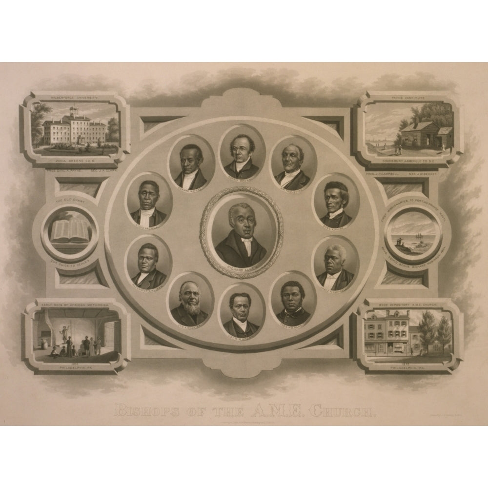 Richard Allen And Other African Methodist Episcopal Bishops History Image 2