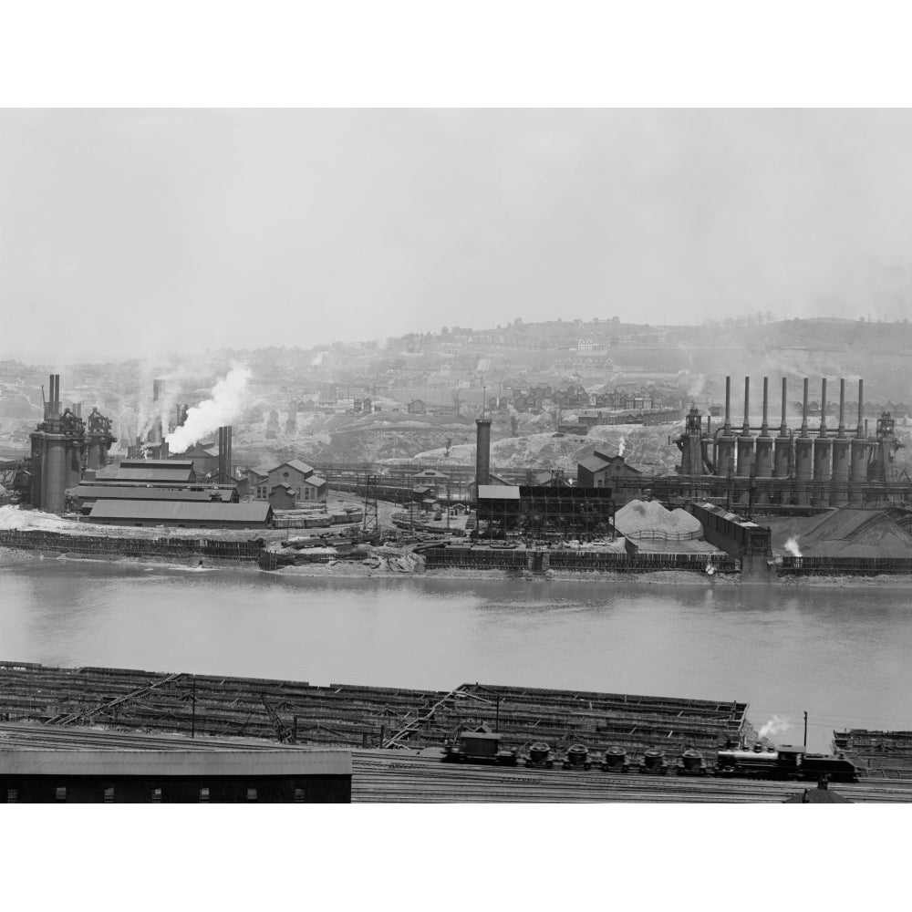 Carnegie Blast Furnaces At The Homestead Steel Works History Image 2