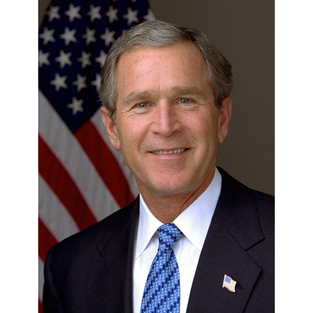 Official Photograph Portrait Of U.S. President George W. Bush. 2003. History Image 2