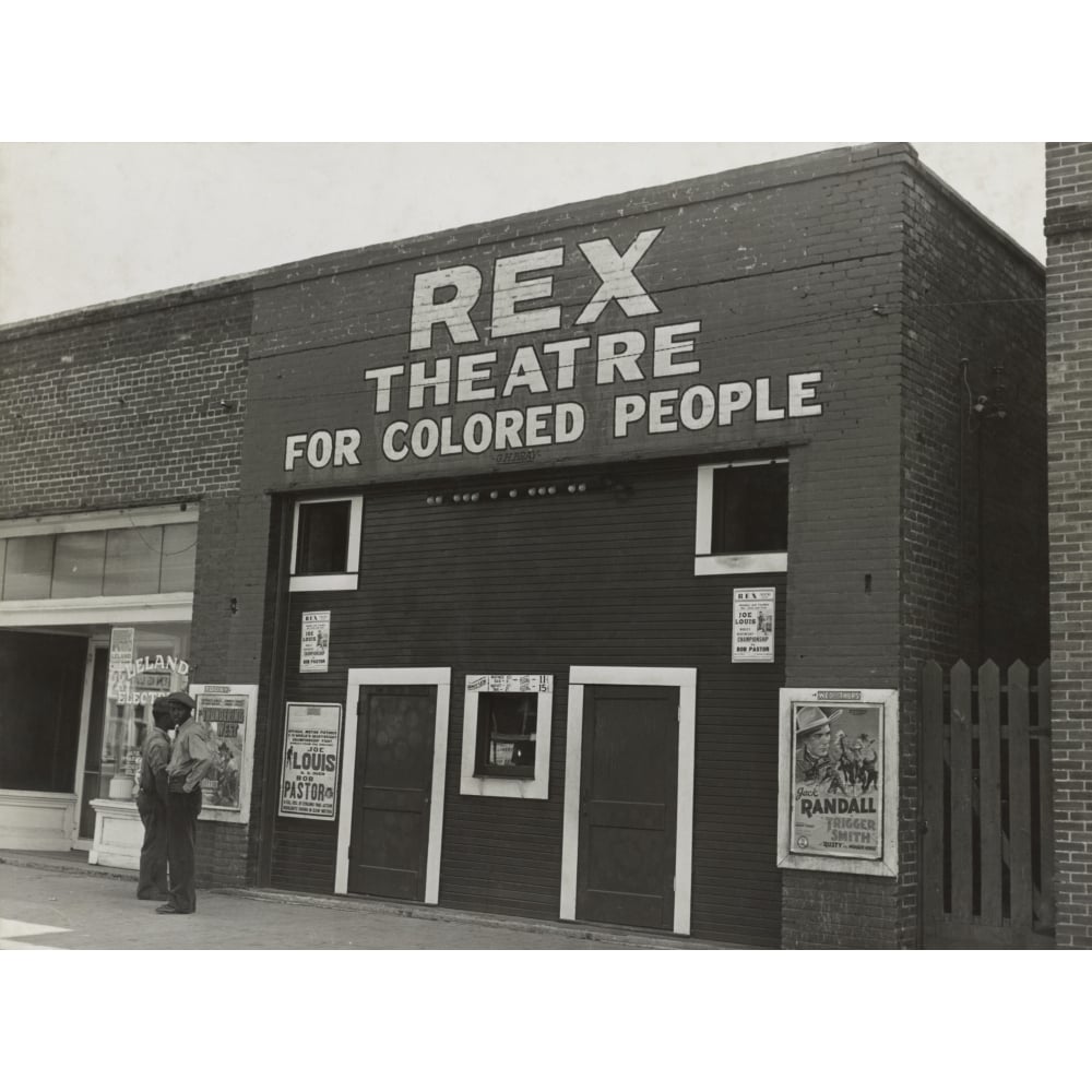 Segregated Movie Theater For African Americans In Leland History Image 1