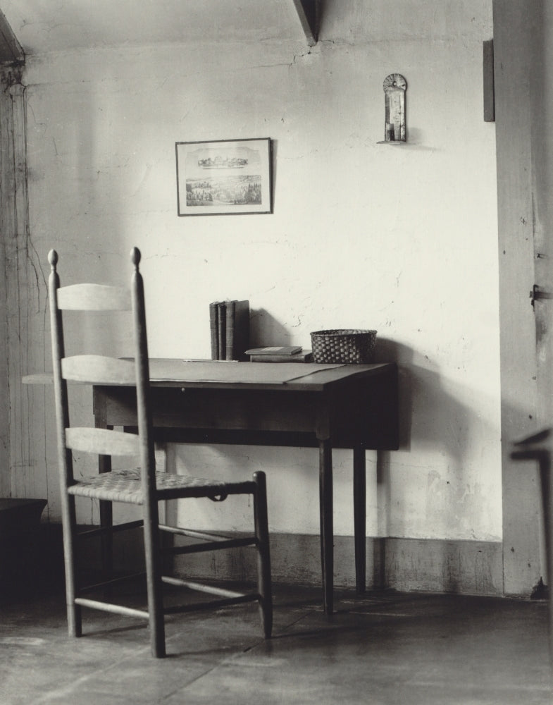 Shaker Sewing Table And Chair At The Hancock Shaker Village Near Pittsfield History Image 1