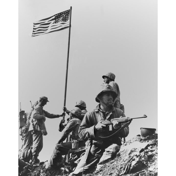 The First Flag Raising On Iwo JimaS Mount Suribachi History Image 2