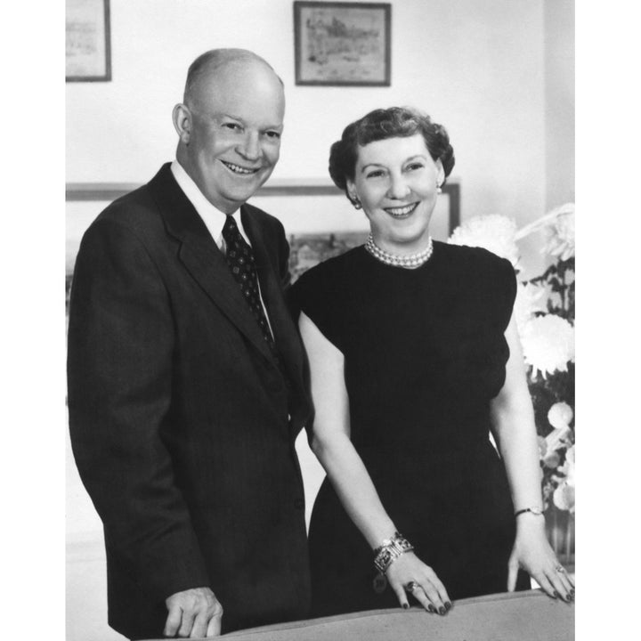 President Dwight Eisenhower And Wife Mamie History Image 1