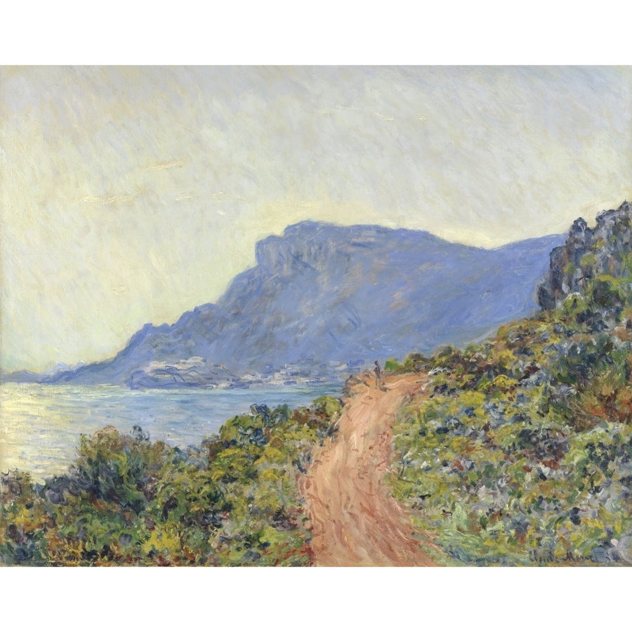 La Corniche Near Monaco Poster Print Image 1