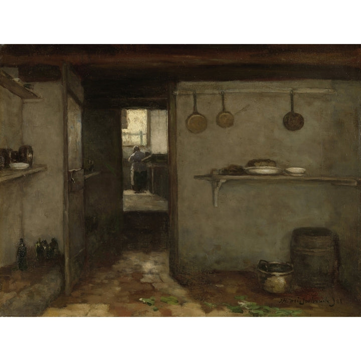 Cellar Of The Artist_s Home In The Hague Poster Print Image 2