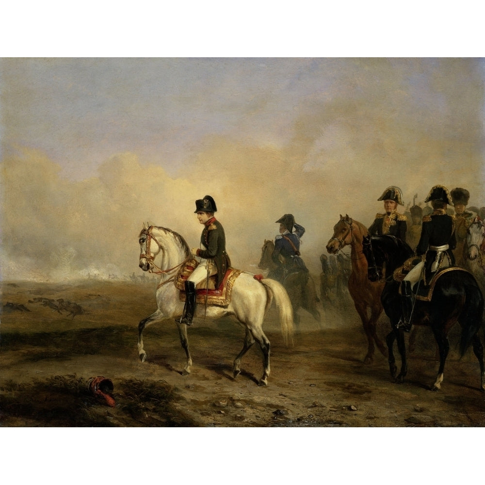 Emperor Napoleon I And His Staff On Horseback Poster Print Image 2