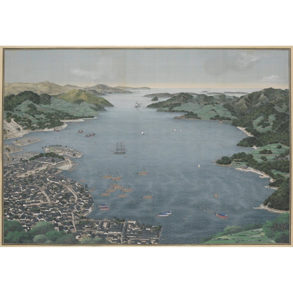 Nagasaki Harbor Poster Print Image 2