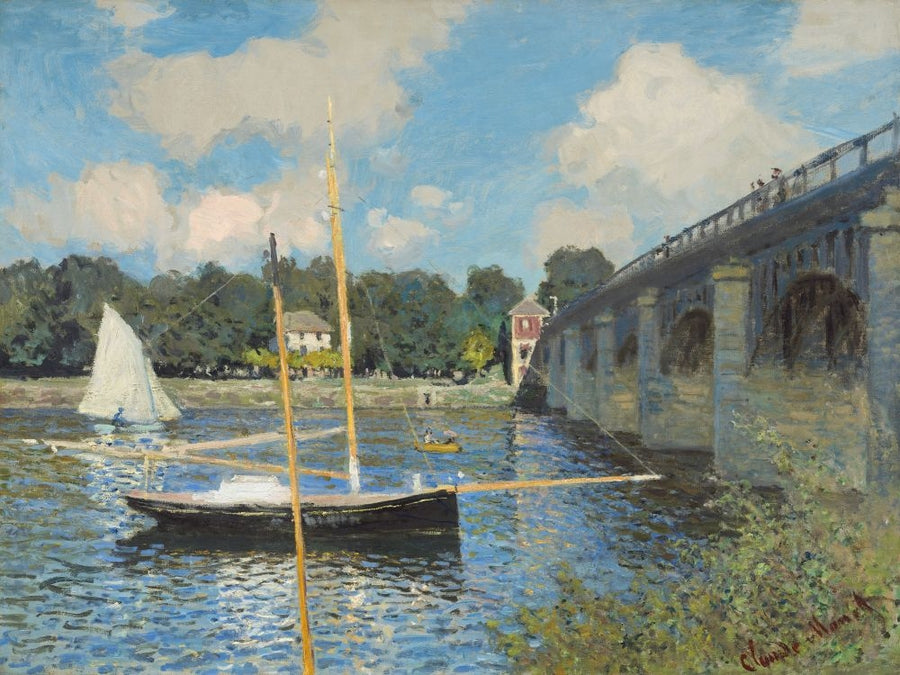 The Bridge At Argenteuil Poster Print Image 1