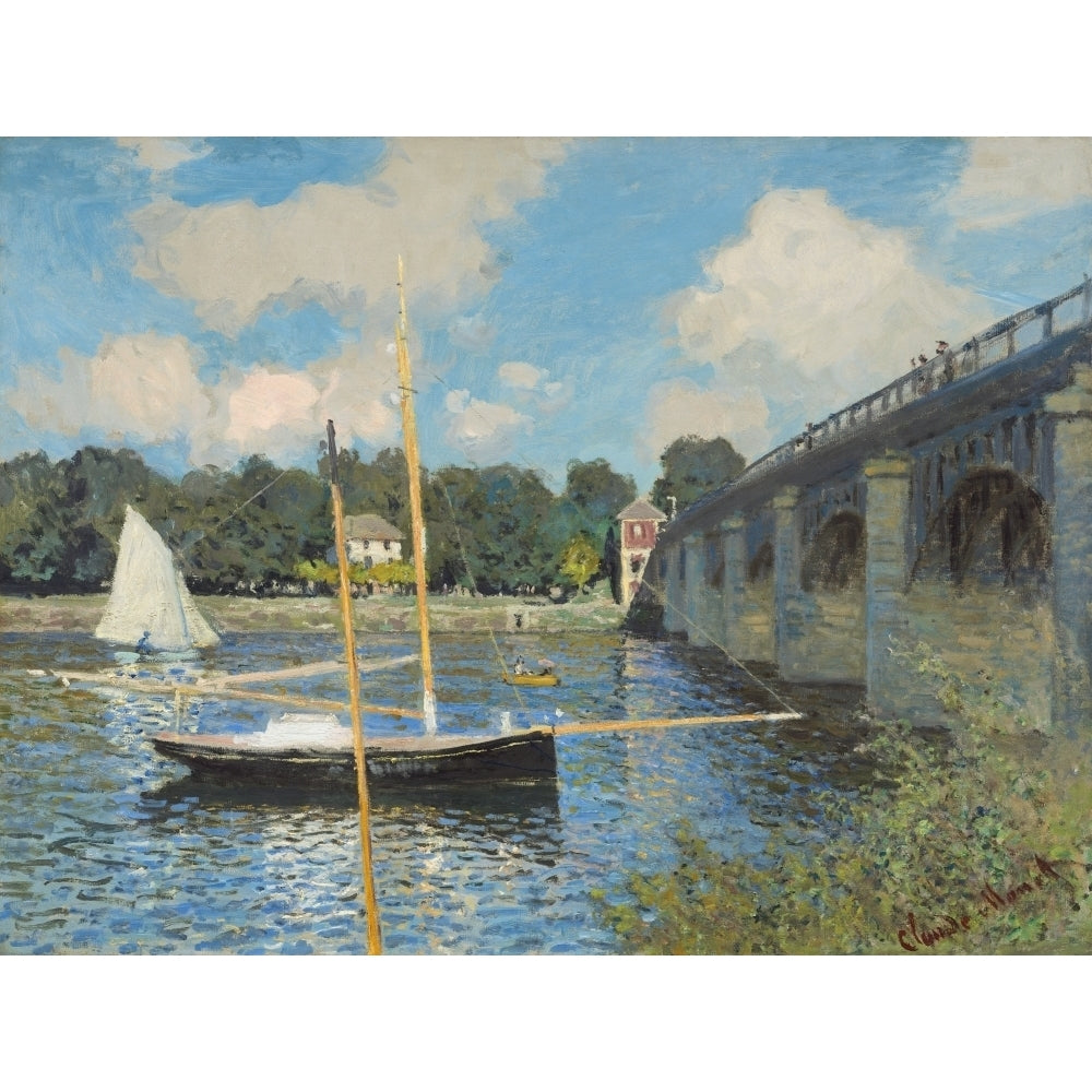 The Bridge At Argenteuil Poster Print Image 2