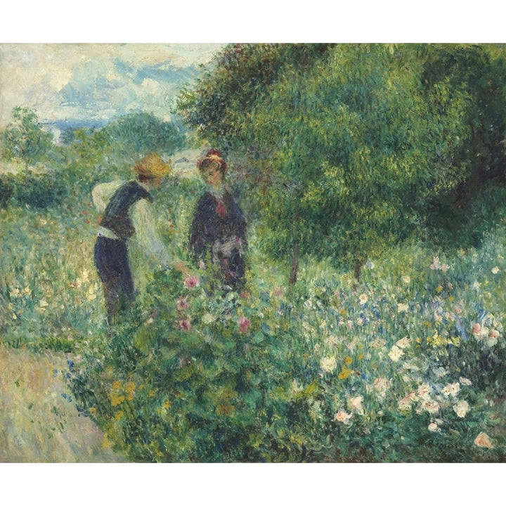 Picking Flowers Poster Print Image 2