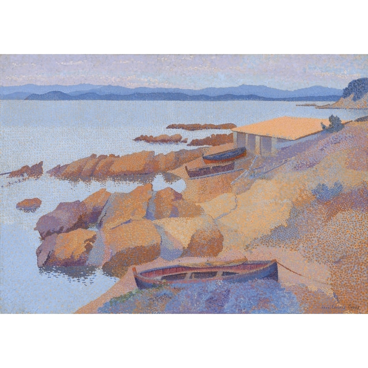 Coast Near Antibes Poster Print Image 2