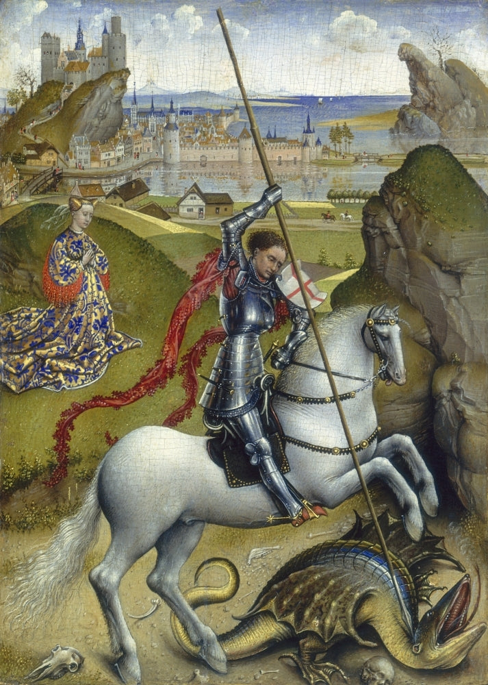 Saint George And The Dragon Poster Print Image 2