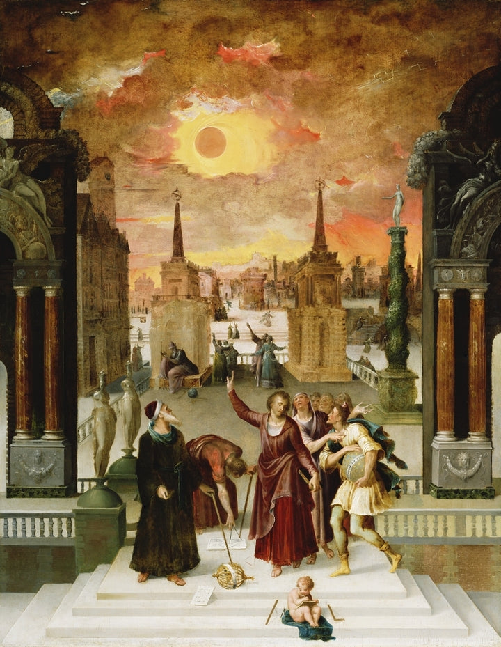 Pseudo-Dionysius The Areopagite Converting The Pagan Philosophers Poster Print Image 1