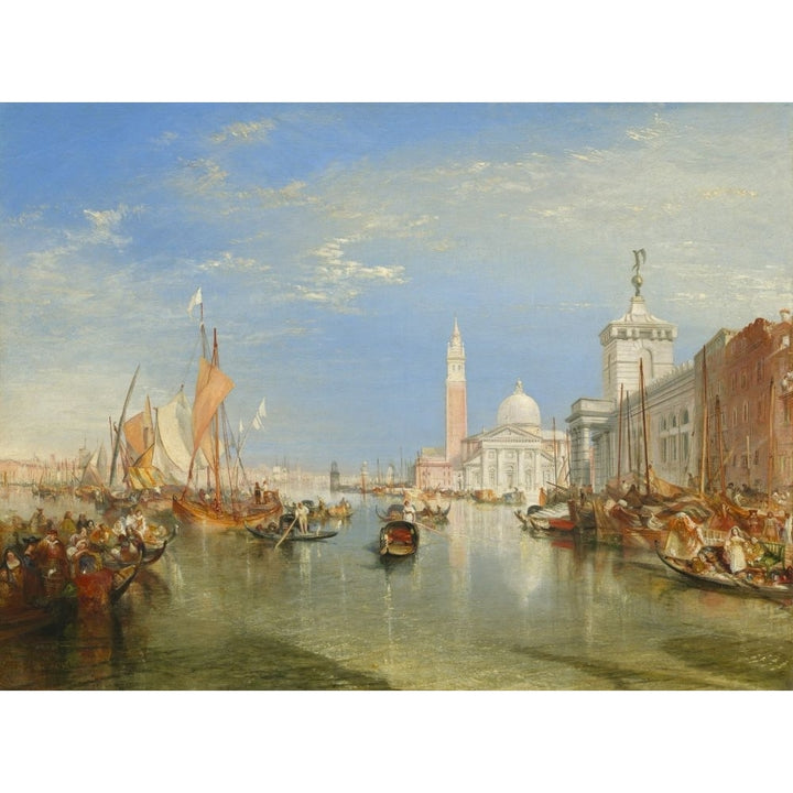 Venice: The Dogana And San Giorgio Maggiore Poster Print Image 1