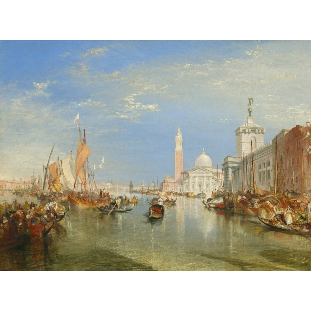 Venice: The Dogana And San Giorgio Maggiore Poster Print Image 2