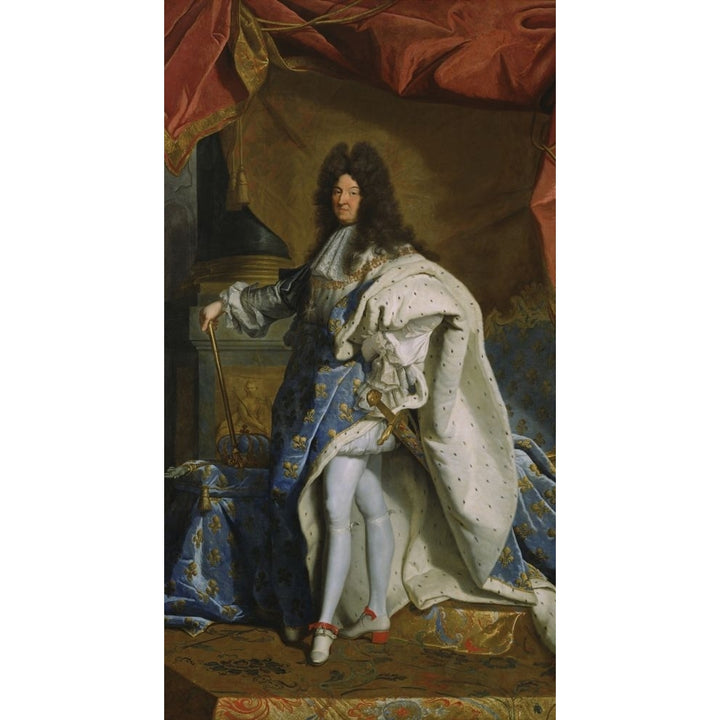 Portrait Of Louis Xiv Poster Print Image 1