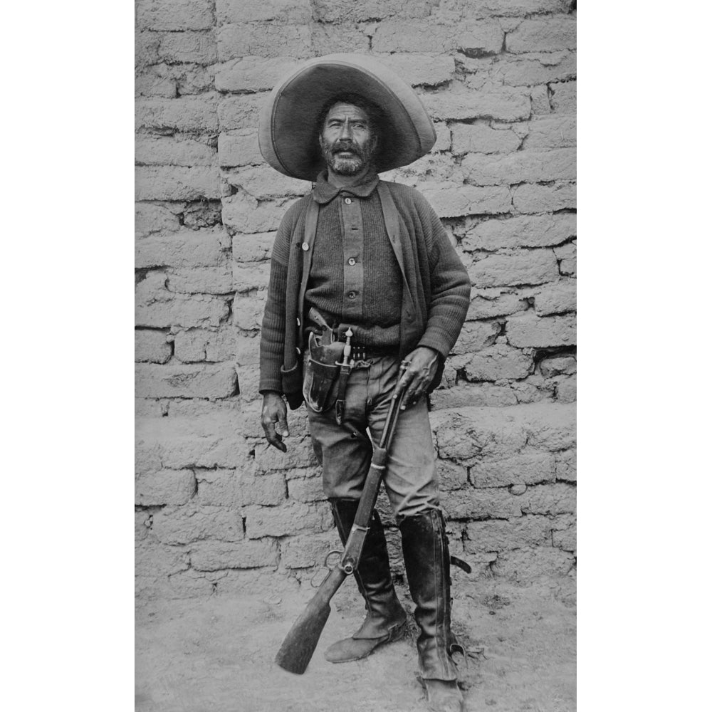 Peon Rebel Volunteer In The Mexican Revolution History Image 2