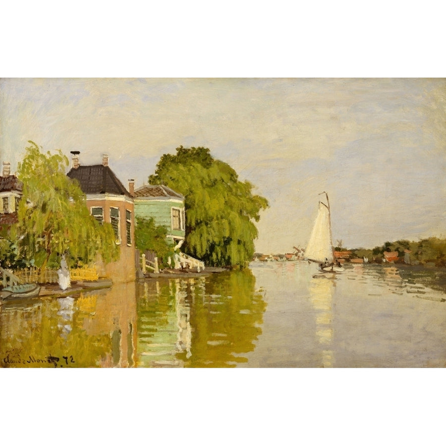 Houses On The Achterzaan Fine Art Image 1