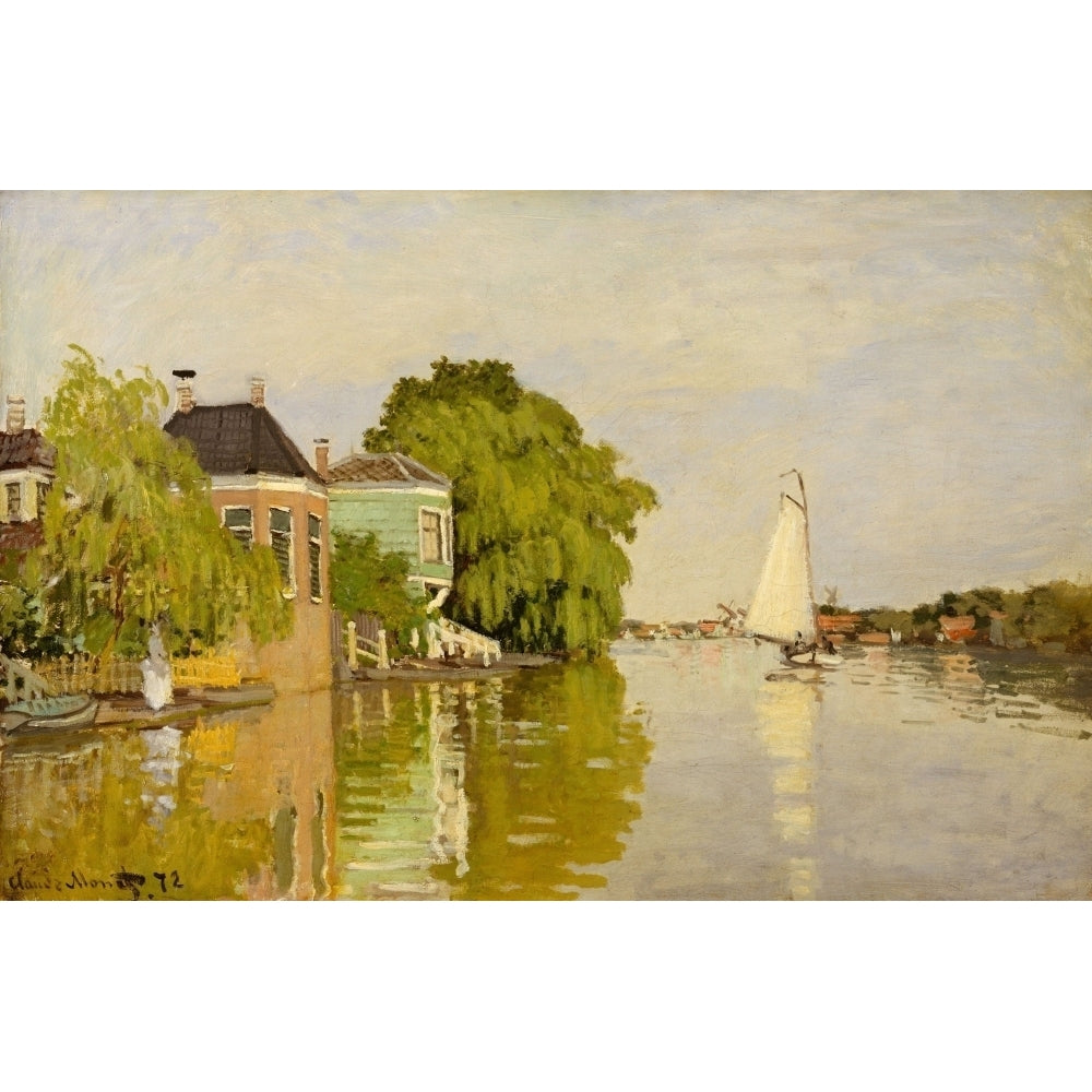 Houses On The Achterzaan Fine Art Image 2