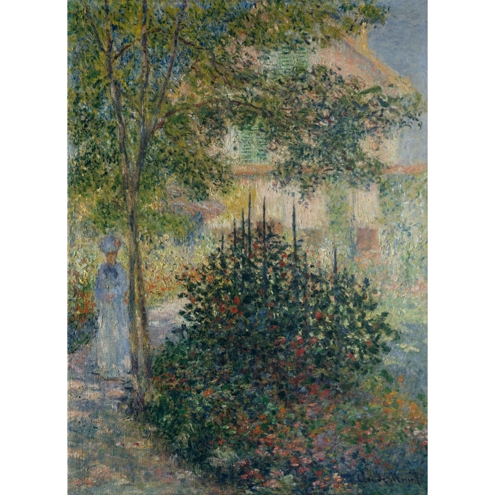 Camille Monet In The Garden At Argenteuil Fine Art Image 1