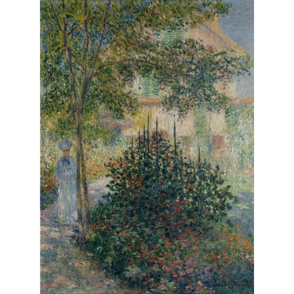 Camille Monet In The Garden At Argenteuil Fine Art Image 2