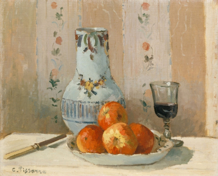 Still Life With Apples And Pitcher Fine Art Image 1