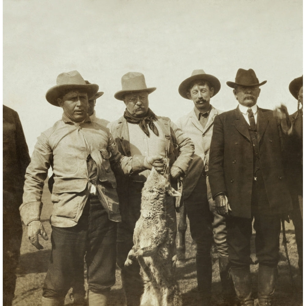 President Theodore Roosevelt And His Hunting Companions Near Frederick History Image 2