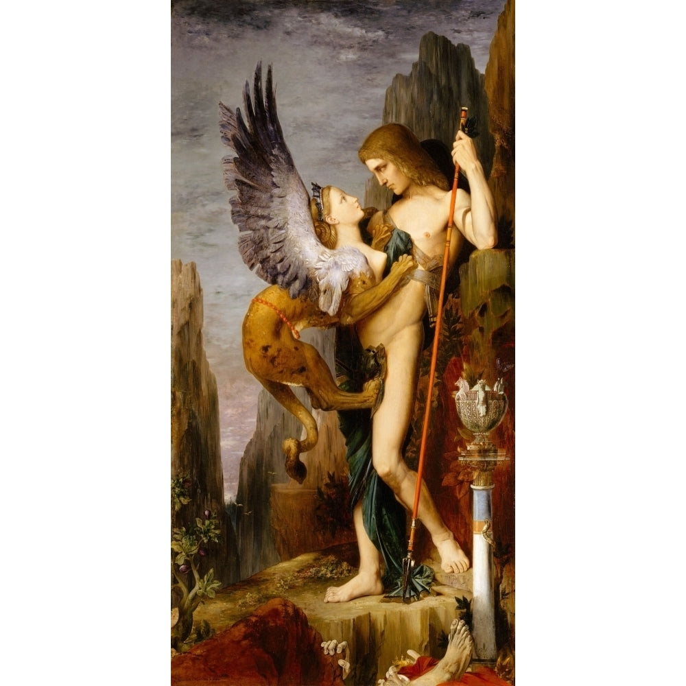 Oedipus And The Sphinx Fine Art Image 2