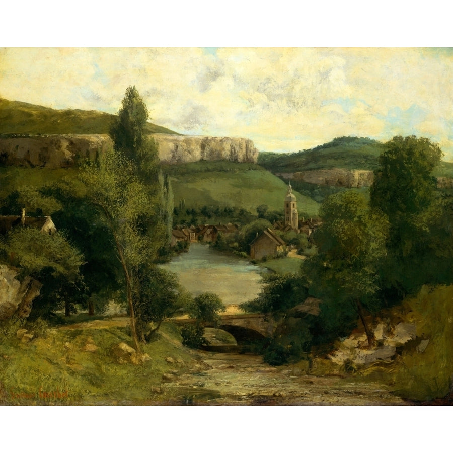 View Of Ornans Fine Art Image 1