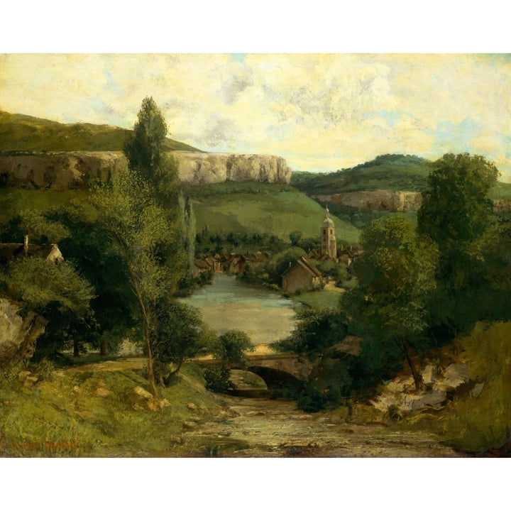 View Of Ornans Fine Art Image 2