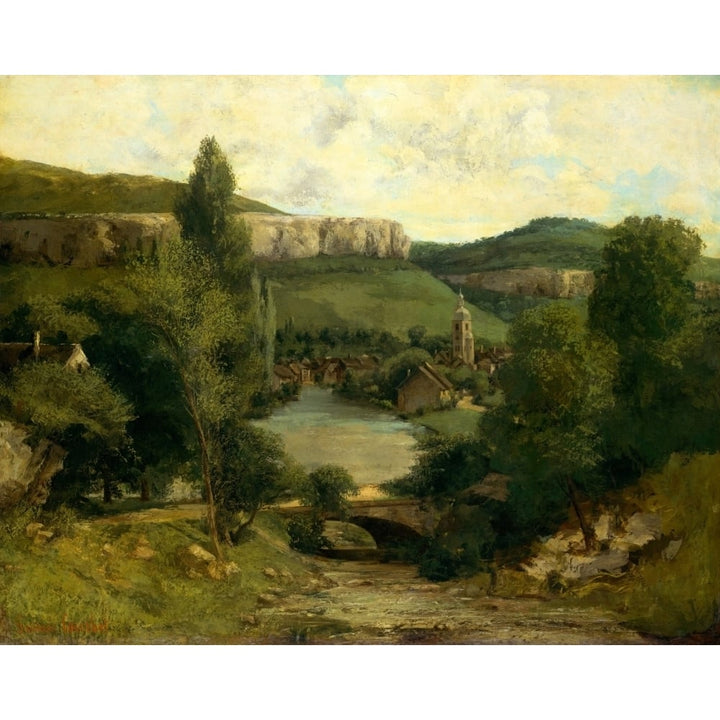 View Of Ornans Fine Art Image 1