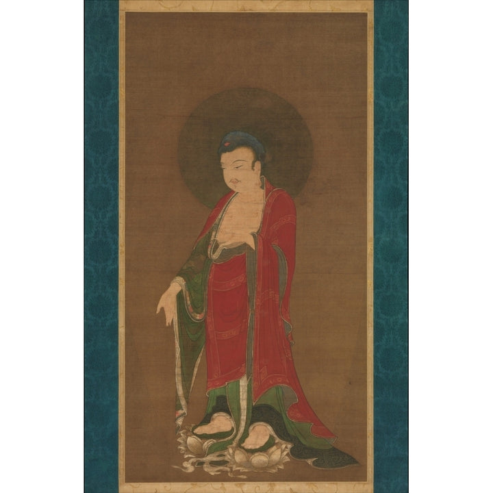 Buddha Amitabha Descending From His Pure Land Fine Art Image 2