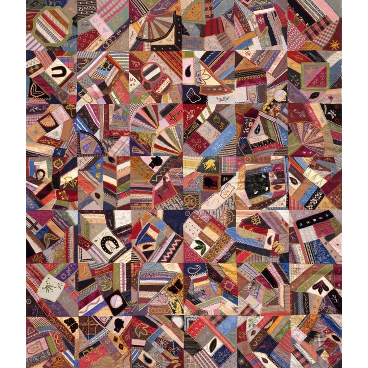 Quilt Top Crazy Pattern Fine Art Image 2