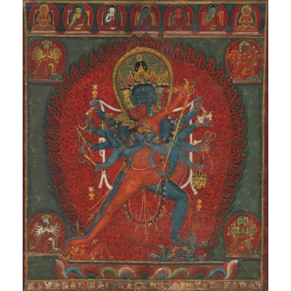 Chakrasamvara And Vajravarahi Fine Art Image 1