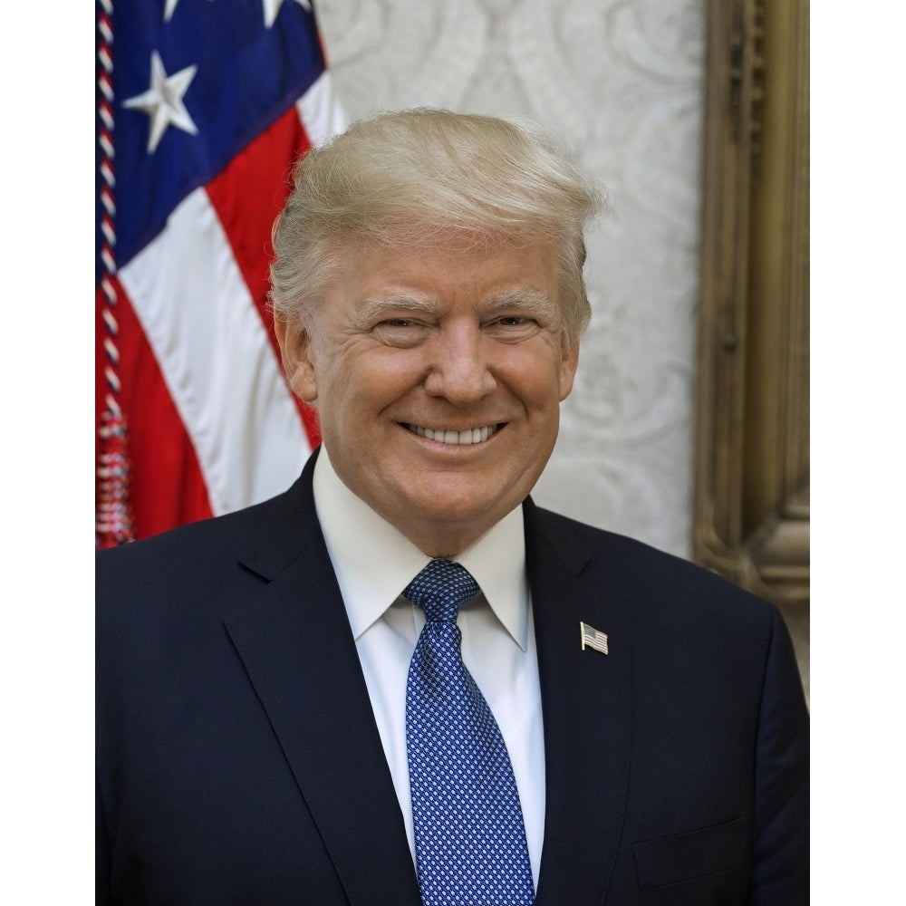 Official Photo Of President Donald Trump Released On Oct. 31 History Image 1