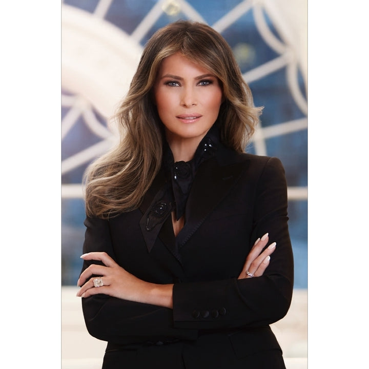 Official Photo Of First Lady Melania Trump History Image 1