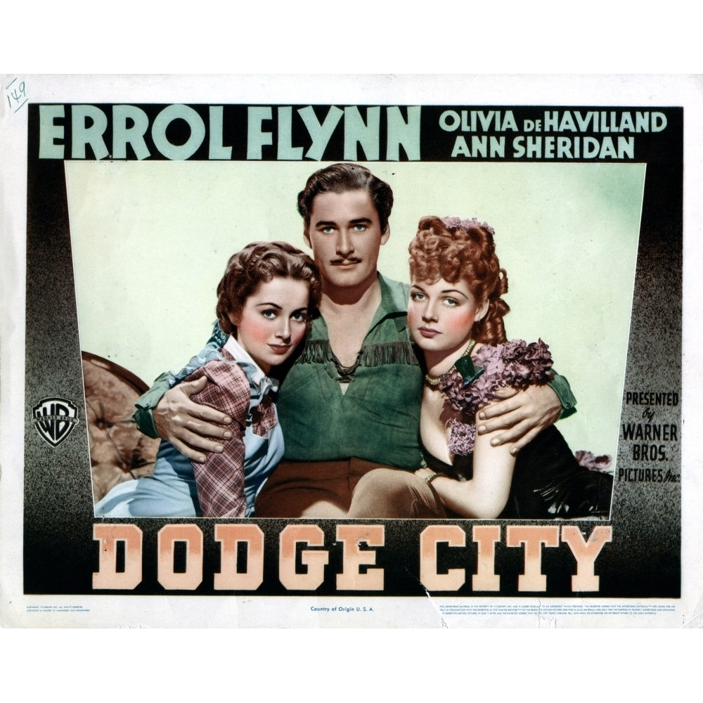 Dodge City Movie Poster Masterprint Image 1