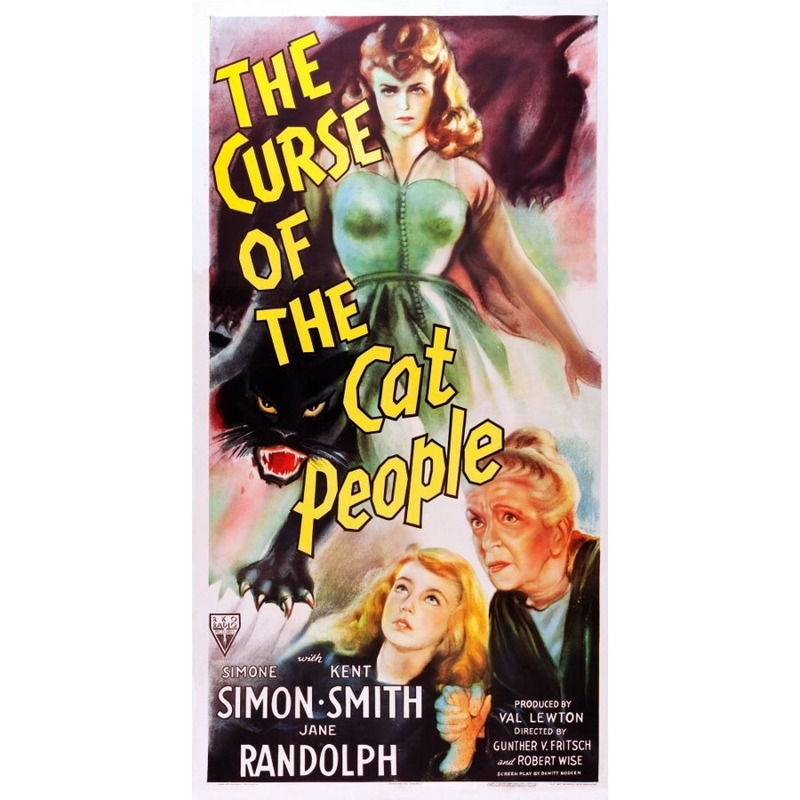 The Curse Of The Cat People Us Poster Art Simone Simon Ann Carter Julia Dean 1944. Movie Poster Masterprint Image 1