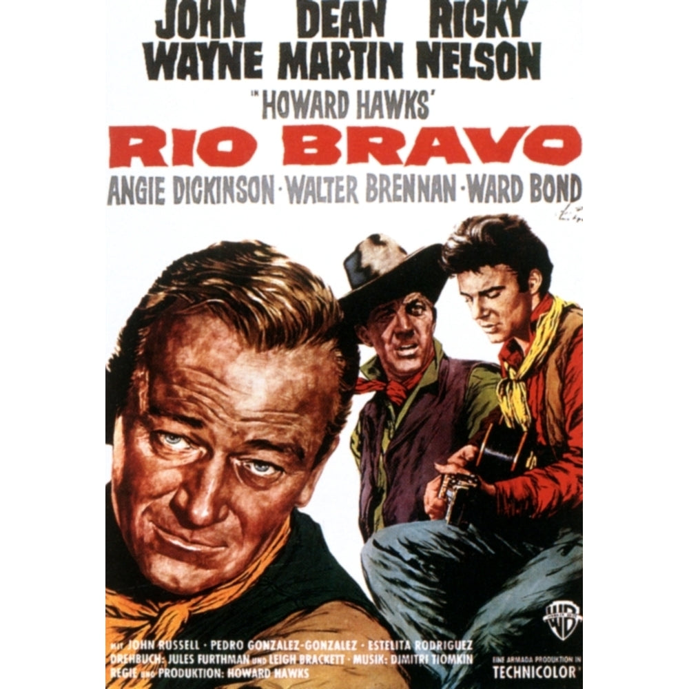 Rio Bravo Movie Poster Masterprint Image 1