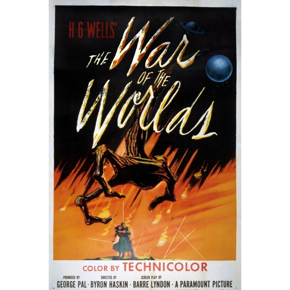 The War Of The Worlds From Left: Ann Robinson Gene Barry 1953 Movie Poster Masterprint Image 2