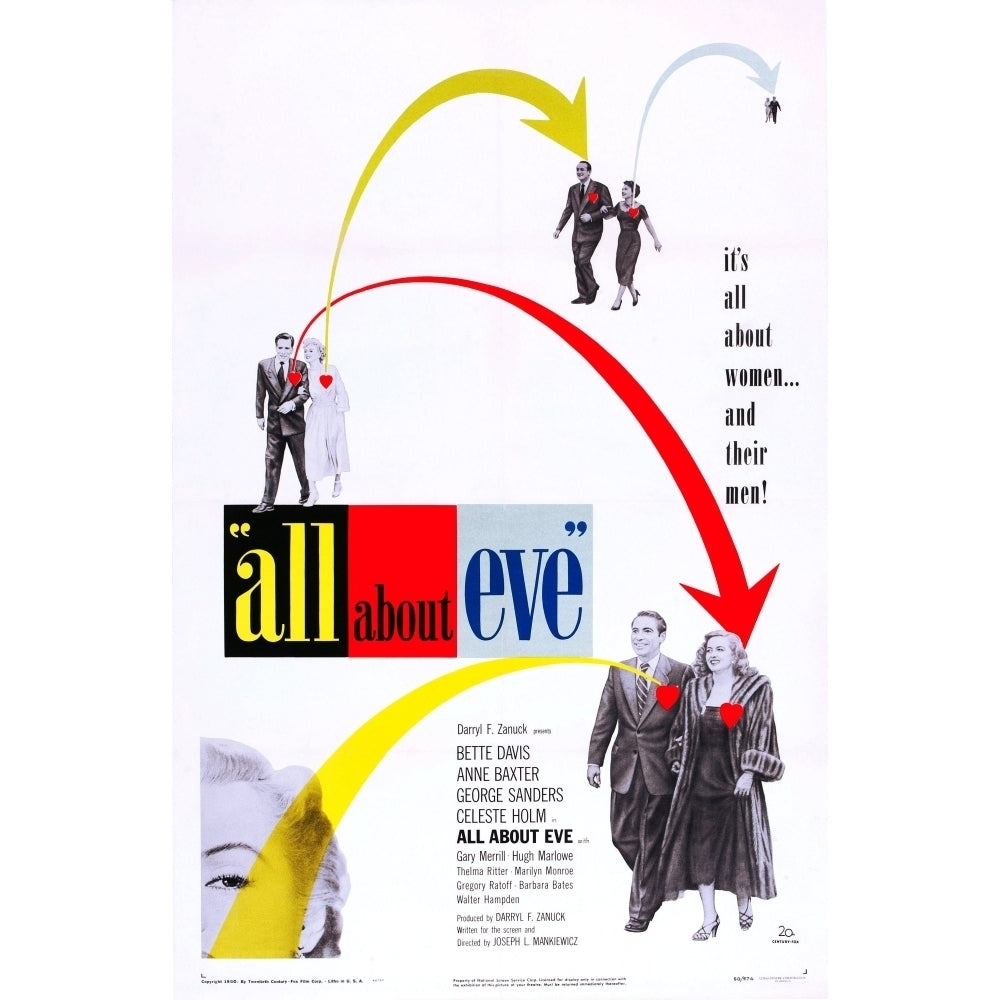 All About Eve Movie Poster Masterprint Image 2