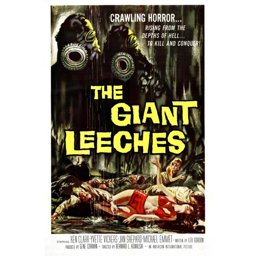 Attack Of The Giant Leeches Poster 1959 Movie Poster Masterprint Image 1