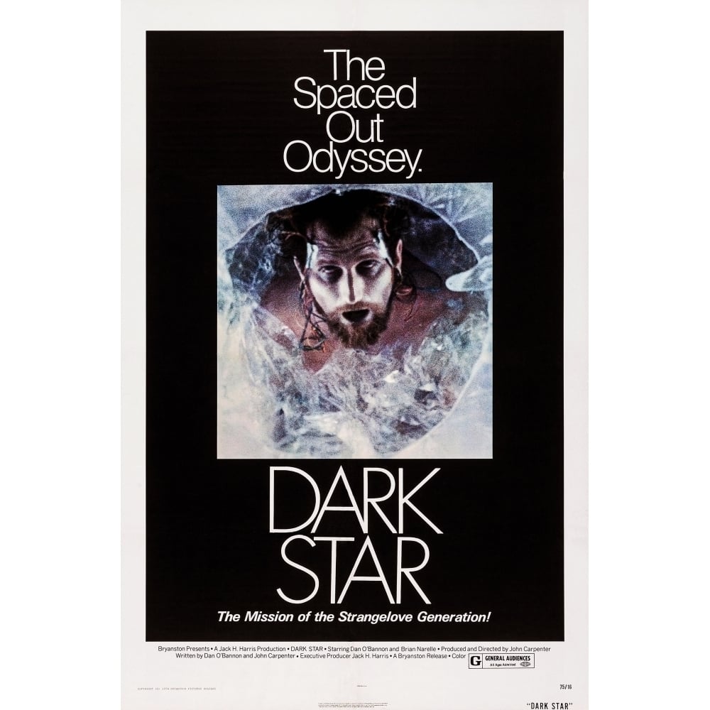 Dark Star Us Poster 1974 Movie Poster Masterprint Image 1