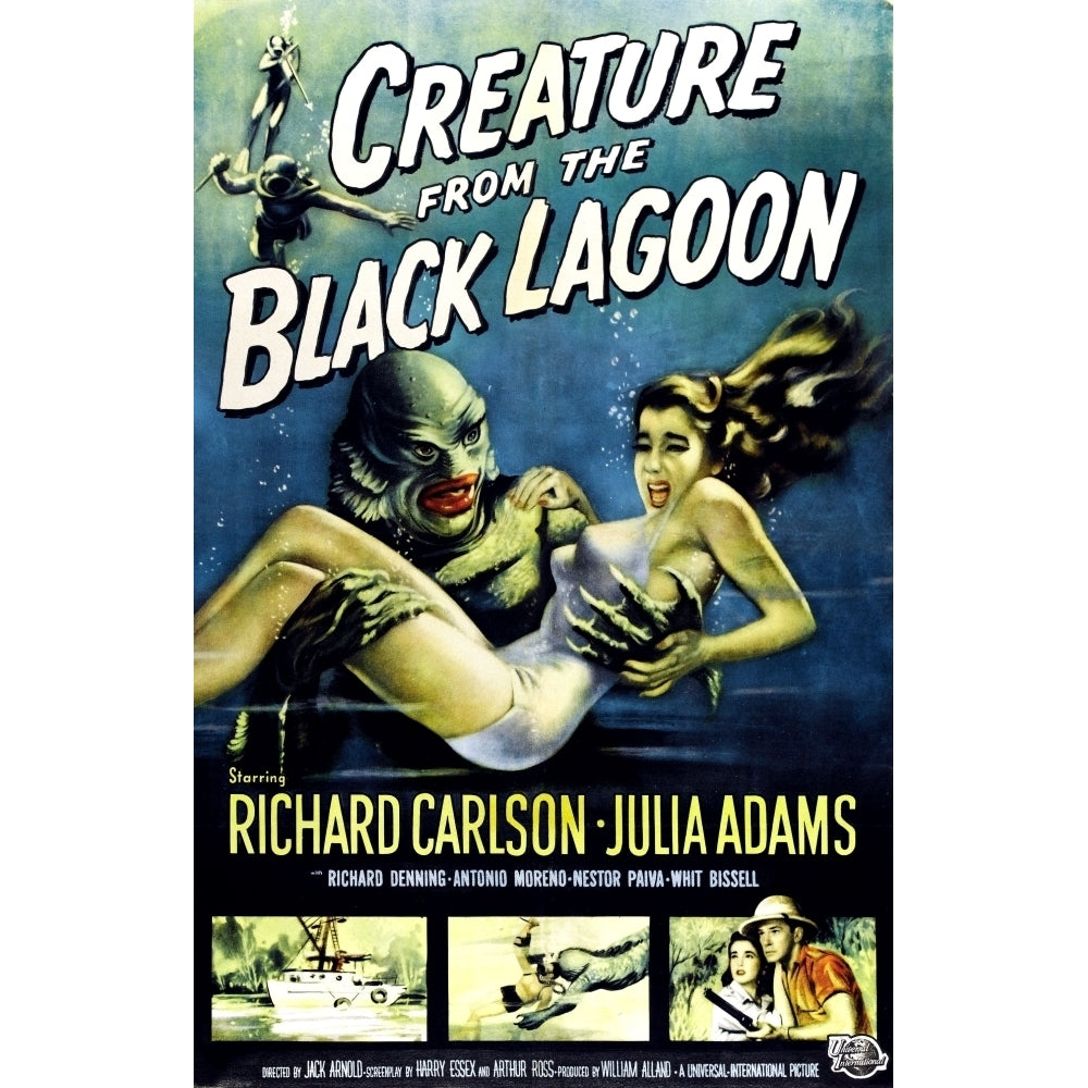 Creature From The Black Lagoon Movie Poster Masterprint Image 1