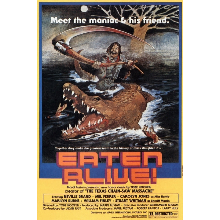 Eaten Alive Poster 1977 Movie Poster Masterprint Image 1