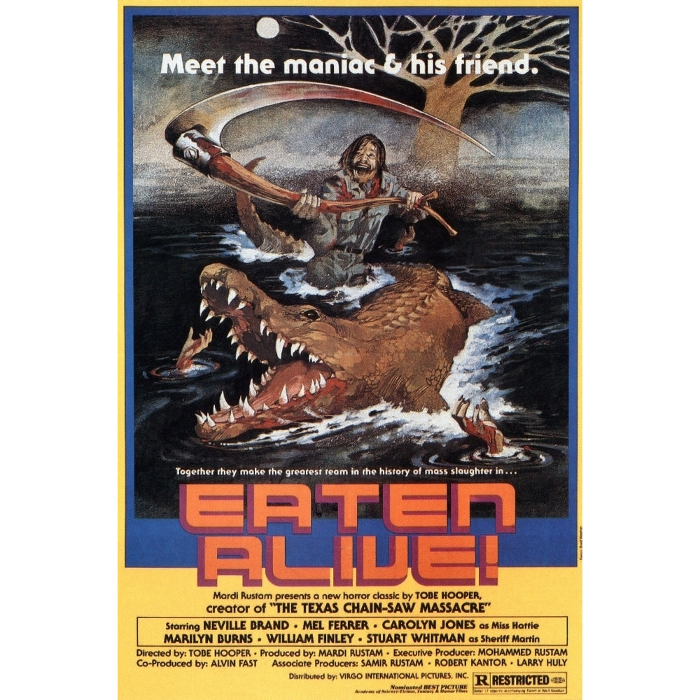 Eaten Alive Poster 1977 Movie Poster Masterprint Image 2