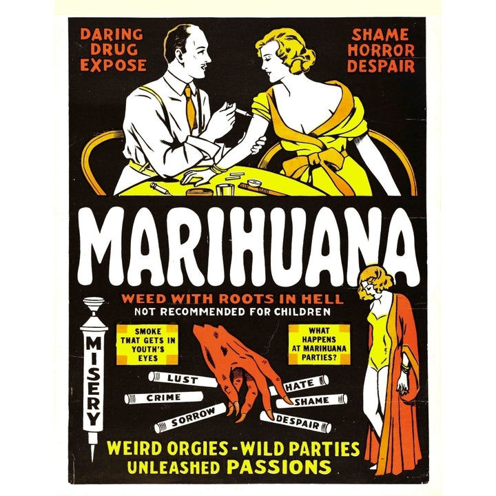 Marihuana 1936 Movie Poster Masterprint Image 1