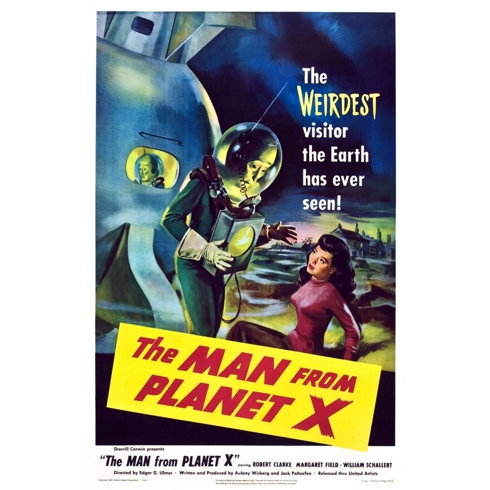 The Man From Planet X Movie Poster Masterprint Image 2