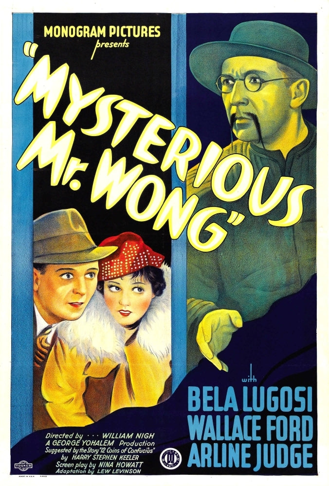 The Mysterious Mr. Wong Us Poster Art Wallace Ford Arline Judge Bela Lugosi 1934 Movie Poster Masterprint Image 1